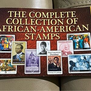 RARE The Complete Collection of African American Stamps PCS - Mint Condition